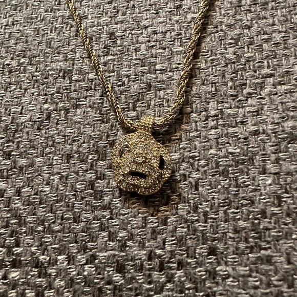 Authentic Christian Dior Gold Pendant Necklace - Picture 2 of 6